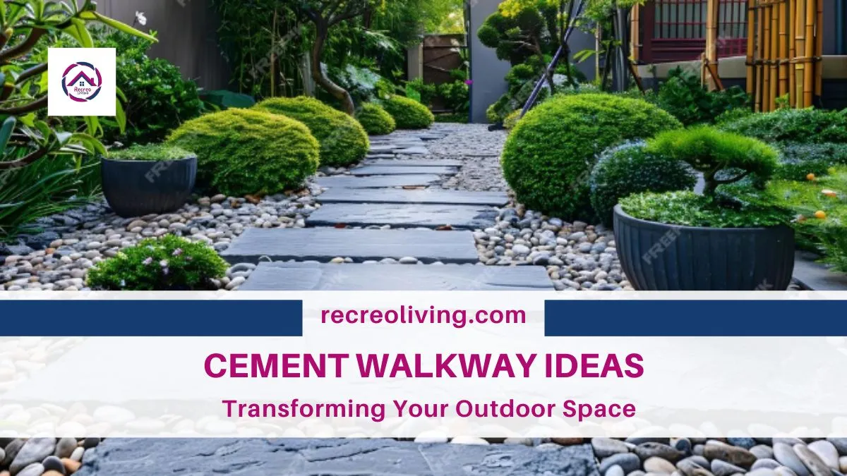 Cement Walkway Ideas